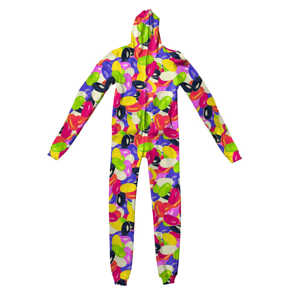 Candybean Invasion Adult Jumpsuit-Shelfies-| All-Over-Print Everywhere - Designed to Make You Smile