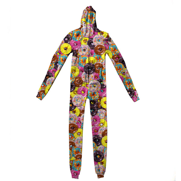 Donuts Invasion Adult Jumpsuit-Shelfies-| All-Over-Print Everywhere - Designed to Make You Smile