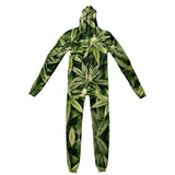 Kush Leaves Adult Jumpsuit-Shelfies-| All-Over-Print Everywhere - Designed to Make You Smile