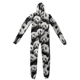 Panda Invasion Adult Jumpsuit-Shelfies-| All-Over-Print Everywhere - Designed to Make You Smile