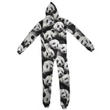 Panda Invasion Adult Jumpsuit-Shelfies-| All-Over-Print Everywhere - Designed to Make You Smile