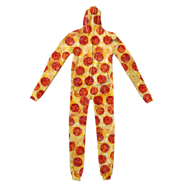 Pizza Invasion Adult Jumpsuit-Shelfies-| All-Over-Print Everywhere - Designed to Make You Smile