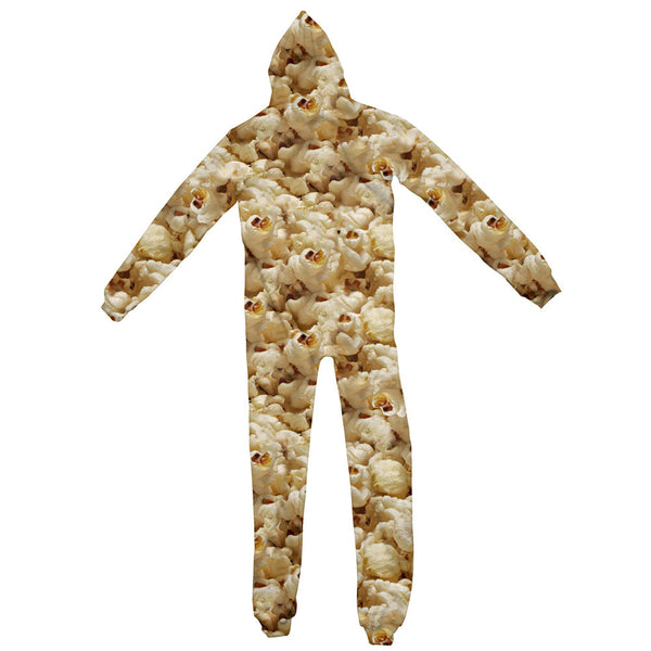 Popcorn Invasion Adult Jumpsuit-Shelfies-| All-Over-Print Everywhere - Designed to Make You Smile