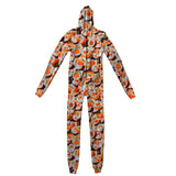 Sushi Invasion Adult Jumpsuit-Shelfies-| All-Over-Print Everywhere - Designed to Make You Smile