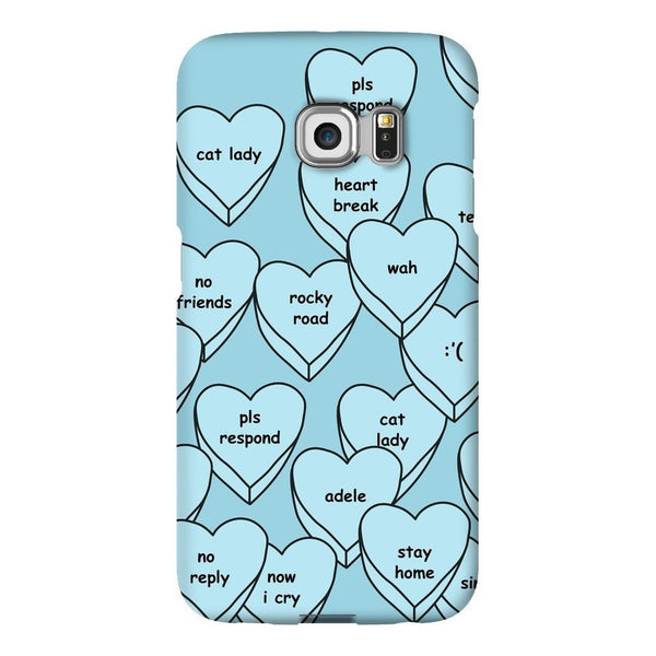 Blue Hearts Smartphone Case-Gooten-Samsung S6 Edge-| All-Over-Print Everywhere - Designed to Make You Smile