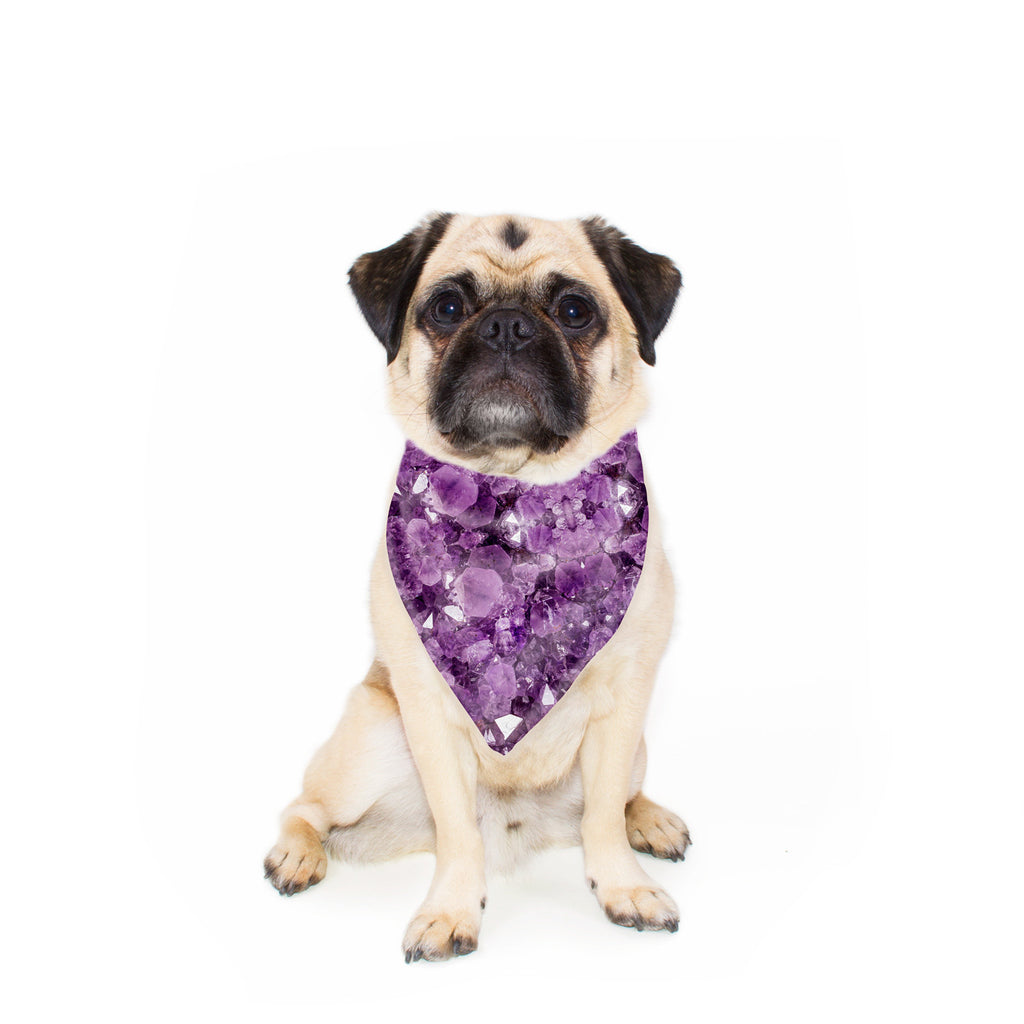 Amethyst Pet Bandana-Gooten-24x24 inch-| All-Over-Print Everywhere - Designed to Make You Smile