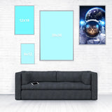 Astronaut Cat Poster-Shelfies-16 x 24-| All-Over-Print Everywhere - Designed to Make You Smile