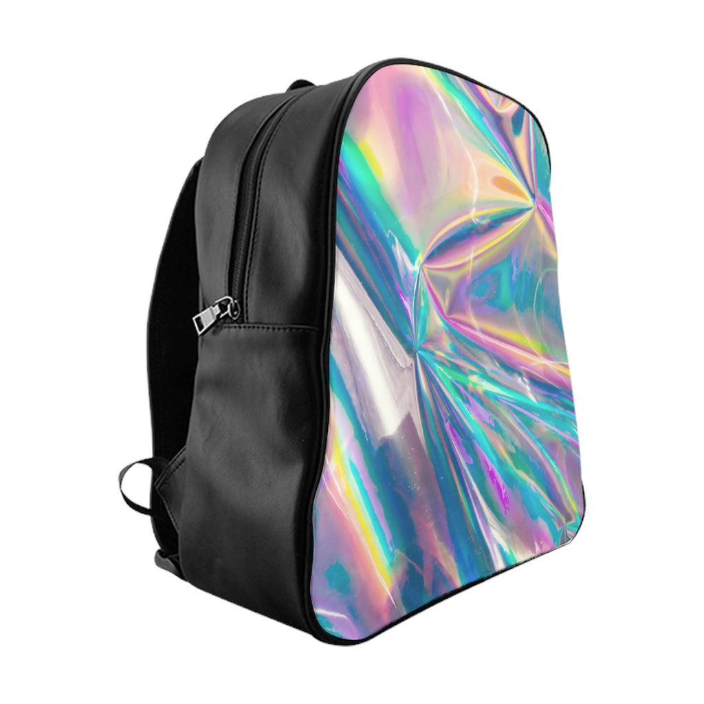 Holographic Foil Backpack