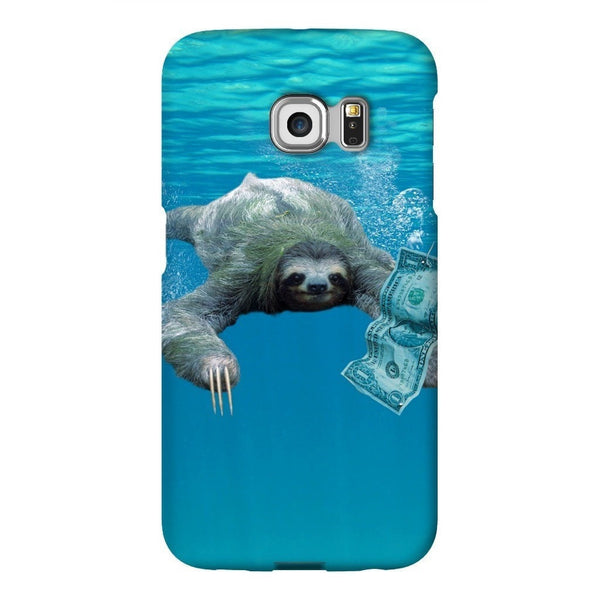 Nirvana Sloth Smartphone Case-Gooten-Samsung Galaxy S6 Edge-| All-Over-Print Everywhere - Designed to Make You Smile
