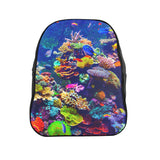 Aquarium Backpack-Printify-Large-| All-Over-Print Everywhere - Designed to Make You Smile