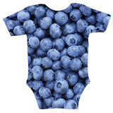Blueberry Invasion Baby Onesie-Shelfies-| All-Over-Print Everywhere - Designed to Make You Smile