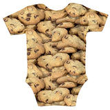 Cookies Invasion Baby Onesie-Shelfies-| All-Over-Print Everywhere - Designed to Make You Smile