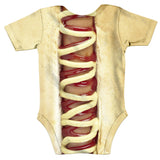 Hot Dog Baby Onesie-Shelfies-| All-Over-Print Everywhere - Designed to Make You Smile