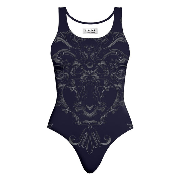 Baroque One-Piece Swimsuit-teelaunch-XS-| All-Over-Print Everywhere - Designed to Make You Smile