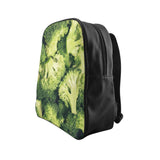 Broccoli Invasion Backpack-Printify-Large-| All-Over-Print Everywhere - Designed to Make You Smile