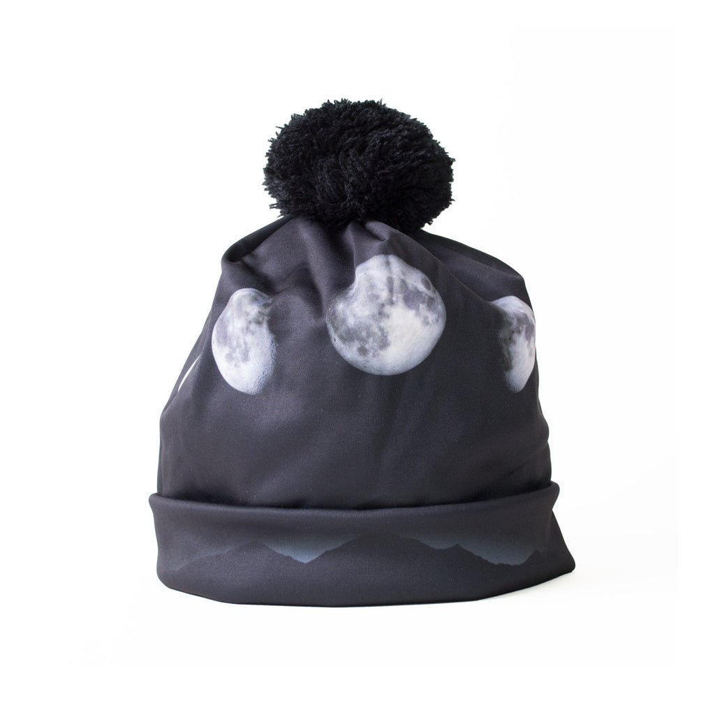 Full Moon Beanie Hat-Shelfies-One Size-| All-Over-Print Everywhere - Designed to Make You Smile