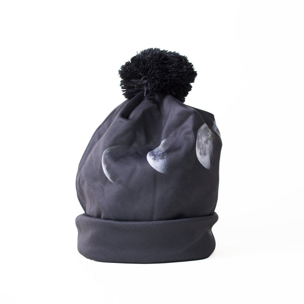 Full Moon Beanie Hat-Shelfies-One Size-| All-Over-Print Everywhere - Designed to Make You Smile
