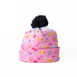 Girly Emojis Beanie Hat-Shelfies-One Size-| All-Over-Print Everywhere - Designed to Make You Smile