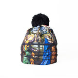 Stained Glass Beanie Hat-Shelfies-One Size-| All-Over-Print Everywhere - Designed to Make You Smile