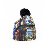 Stained Glass Beanie Hat-Shelfies-One Size-| All-Over-Print Everywhere - Designed to Make You Smile