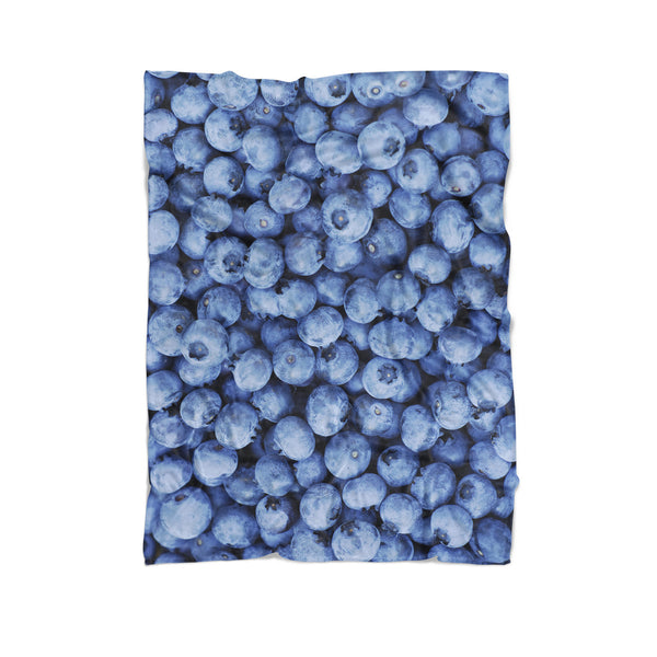 Blueberry Invasion Blanket-Gooten-Cuddle-| All-Over-Print Everywhere - Designed to Make You Smile