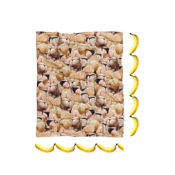 Booty Invasion Blanket-Gooten-| All-Over-Print Everywhere - Designed to Make You Smile