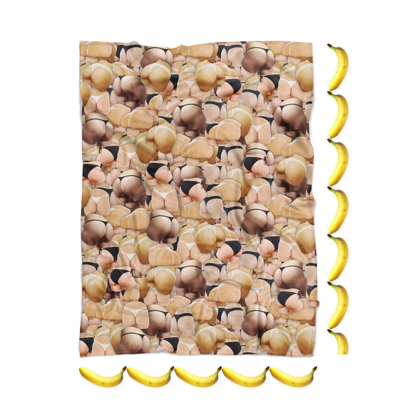 Booty Invasion Blanket-Gooten-| All-Over-Print Everywhere - Designed to Make You Smile