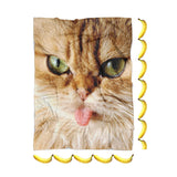 Cat "Pussy Face" Blanket-Gooten-| All-Over-Print Everywhere - Designed to Make You Smile