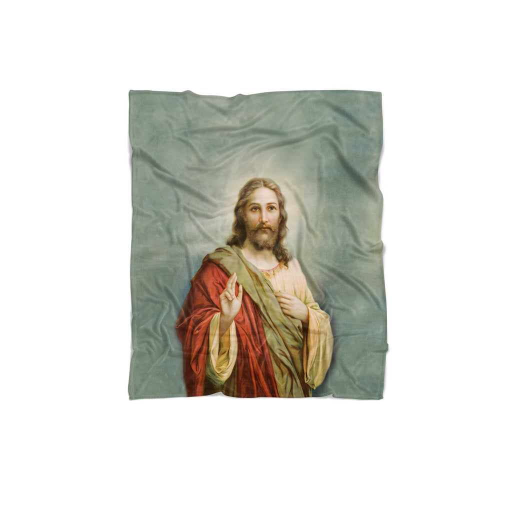 Holy Jesus Blanket-Gooten-Regular-| All-Over-Print Everywhere - Designed to Make You Smile