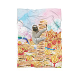 Junkfood Paradise Sloth Blanket-Gooten-Cuddle-| All-Over-Print Everywhere - Designed to Make You Smile