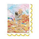 Junkfood Paradise Sloth Blanket-Gooten-| All-Over-Print Everywhere - Designed to Make You Smile