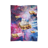 PB&J Galaxy Cat Blanket-Gooten-Cuddle-| All-Over-Print Everywhere - Designed to Make You Smile