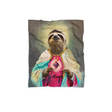 Sloth Jesus Blanket-Gooten-Regular-| All-Over-Print Everywhere - Designed to Make You Smile