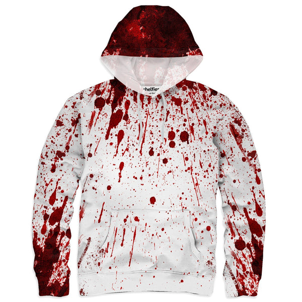 Blood Splatter Hoodie-Subliminator-| All-Over-Print Everywhere - Designed to Make You Smile