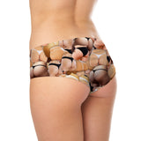 Booty Invasion Booty Shorts-Shelfies-| All-Over-Print Everywhere - Designed to Make You Smile