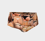 Booty Invasion Booty Shorts-Shelfies-| All-Over-Print Everywhere - Designed to Make You Smile