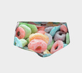 Cereal Invasion Booty Shorts-Shelfies-| All-Over-Print Everywhere - Designed to Make You Smile