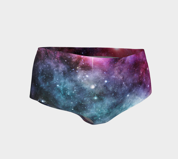 Galaxy Love Booty Shorts-Shelfies-| All-Over-Print Everywhere - Designed to Make You Smile