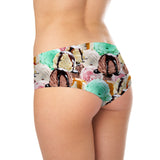 Ice Cream Invasion Booty Shorts-Shelfies-| All-Over-Print Everywhere - Designed to Make You Smile