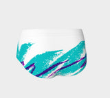 Jazz Wave Booty Shorts-Shelfies-| All-Over-Print Everywhere - Designed to Make You Smile
