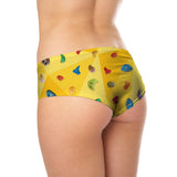 Rock Wall Booty Shorts-Shelfies-| All-Over-Print Everywhere - Designed to Make You Smile