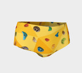 Rock Wall Booty Shorts-Shelfies-| All-Over-Print Everywhere - Designed to Make You Smile