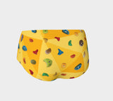Rock Wall Booty Shorts-Shelfies-| All-Over-Print Everywhere - Designed to Make You Smile