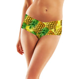 War Of The Pineapple Booty Shorts-Shelfies-| All-Over-Print Everywhere - Designed to Make You Smile