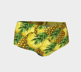 War Of The Pineapple Booty Shorts-Shelfies-| All-Over-Print Everywhere - Designed to Make You Smile