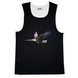 Building Relations Basic Tank Top-Printify-Black-S-| All-Over-Print Everywhere - Designed to Make You Smile