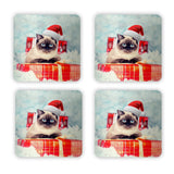 Christmas Cat Coaster Set-Gooten-4-Pack-| All-Over-Print Everywhere - Designed to Make You Smile