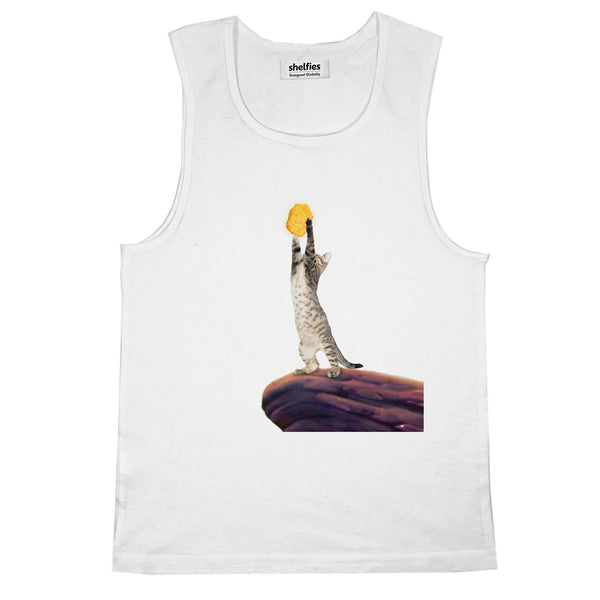 Circle of Life Basic Tank Top-Printify-White-S-| All-Over-Print Everywhere - Designed to Make You Smile