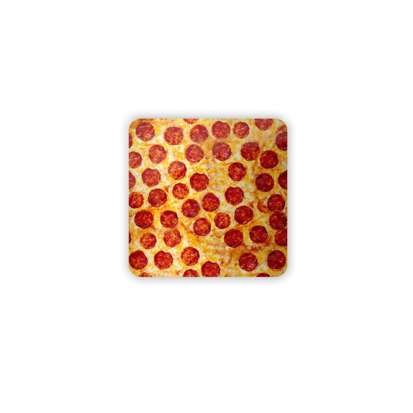 Pizza Invasion Coaster Set-Gooten-Set of 4-| All-Over-Print Everywhere - Designed to Make You Smile