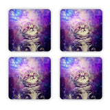 Trippin' Kitty Kat Coaster Set-Gooten-Set of 4-| All-Over-Print Everywhere - Designed to Make You Smile